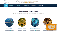 Desktop Screenshot of mandala-intl.com